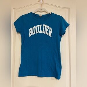 Blue Boulder t-shirt​​​​​​​